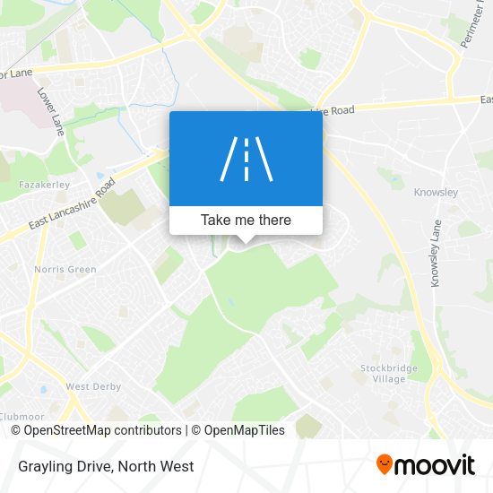 Grayling Drive map