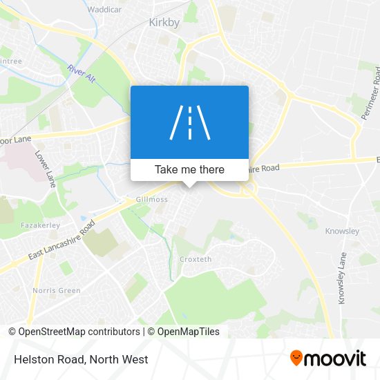 Helston Road map