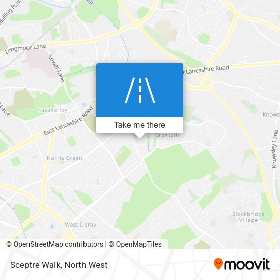 Sceptre Walk map