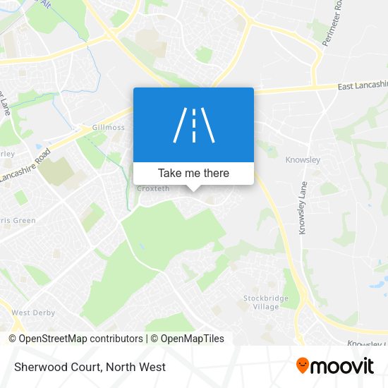 Sherwood Court map