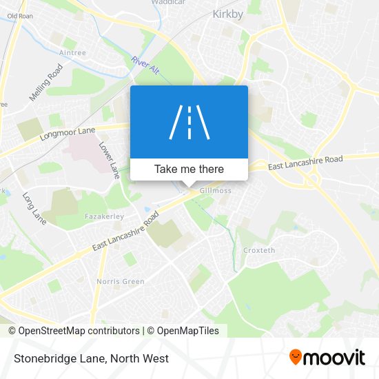 Stonebridge Lane map