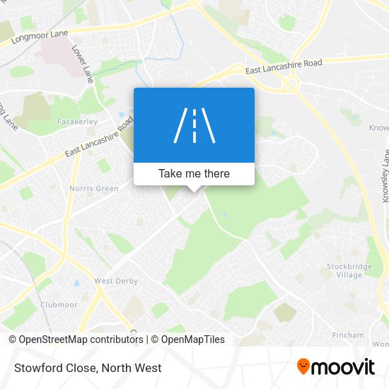 Stowford Close map
