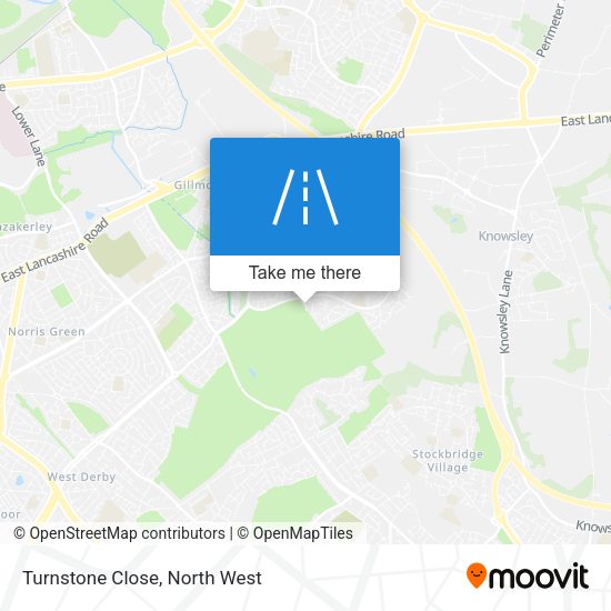 Turnstone Close map