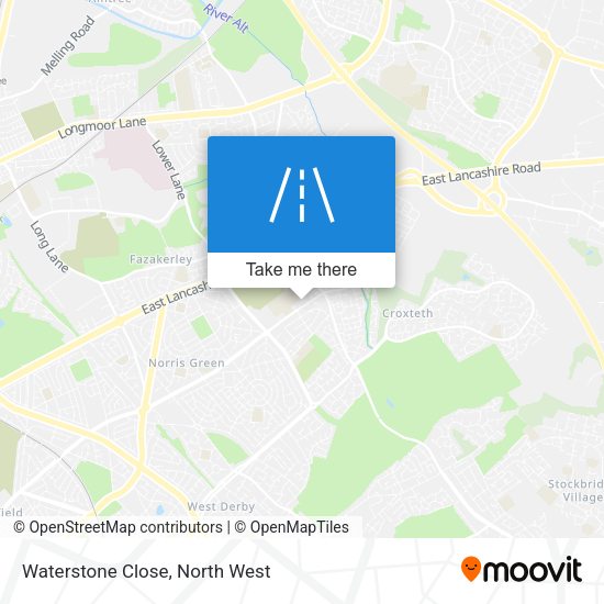 Waterstone Close map