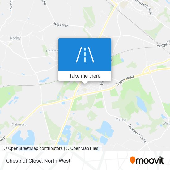 Chestnut Close map