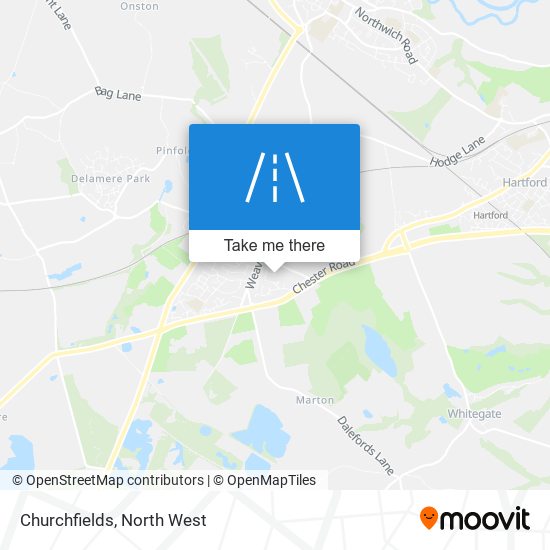 Churchfields map