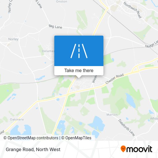 Grange Road map