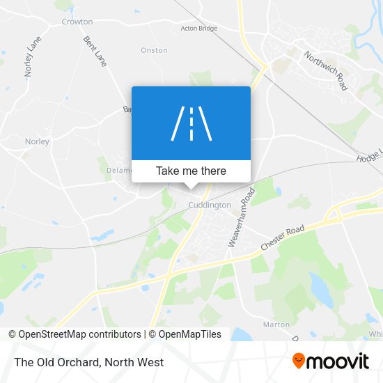 The Old Orchard map