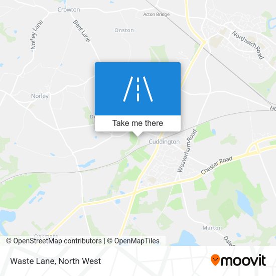 Waste Lane map