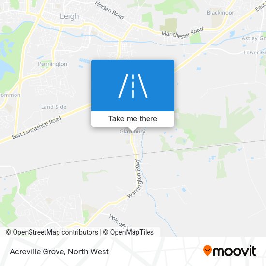 Acreville Grove map
