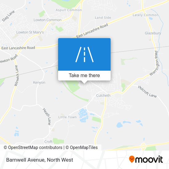 Barnwell Avenue map