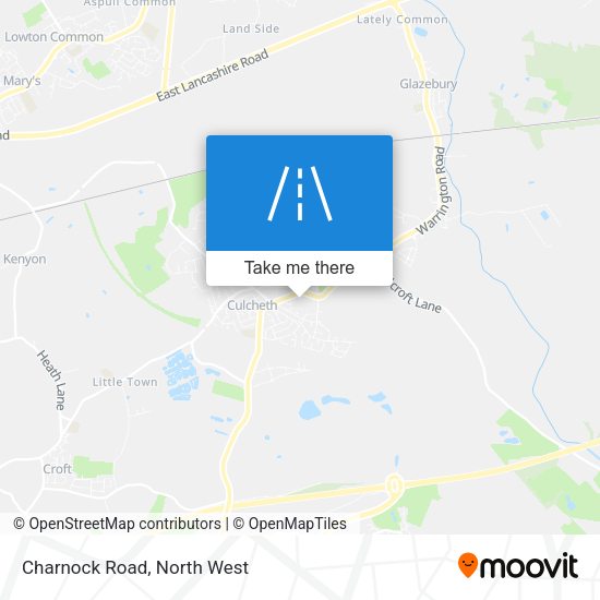 Charnock Road map