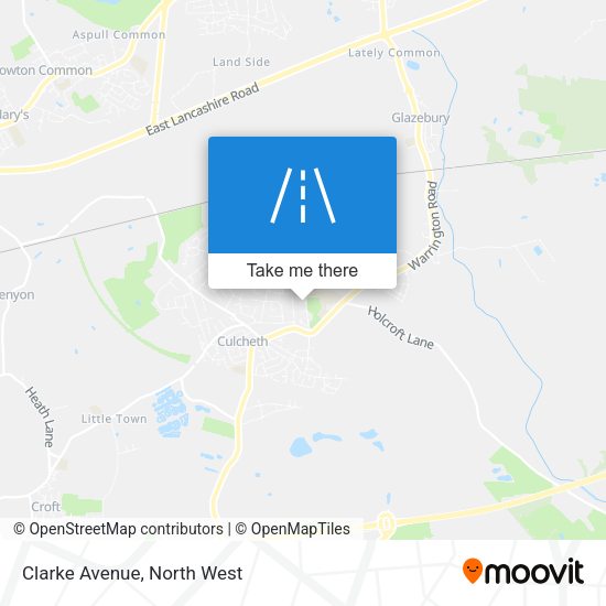 Clarke Avenue map