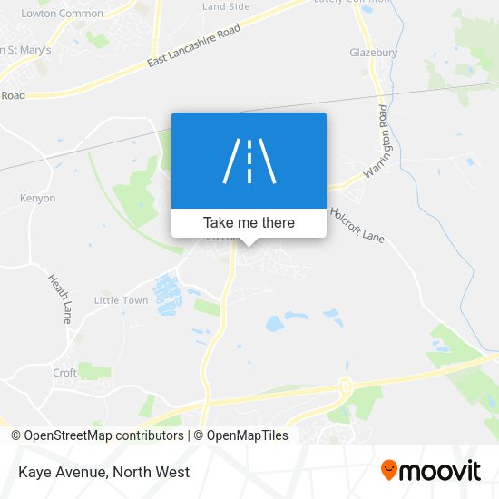 Kaye Avenue map