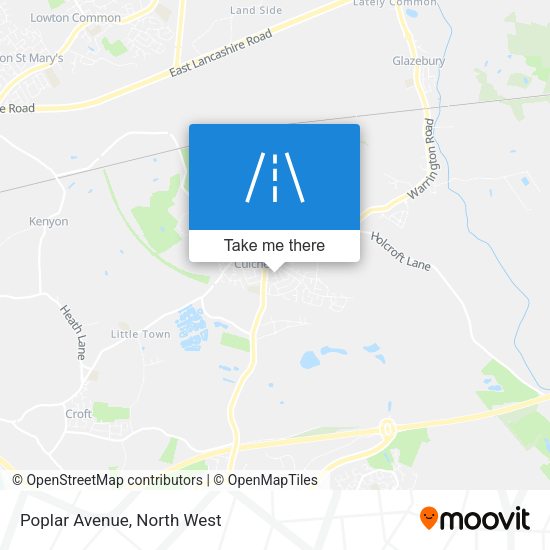 Poplar Avenue map