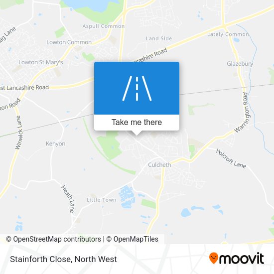 Stainforth Close map