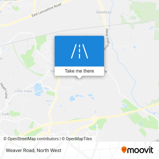 Weaver Road map