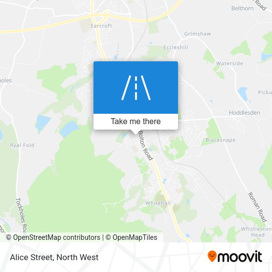 Alice Street map