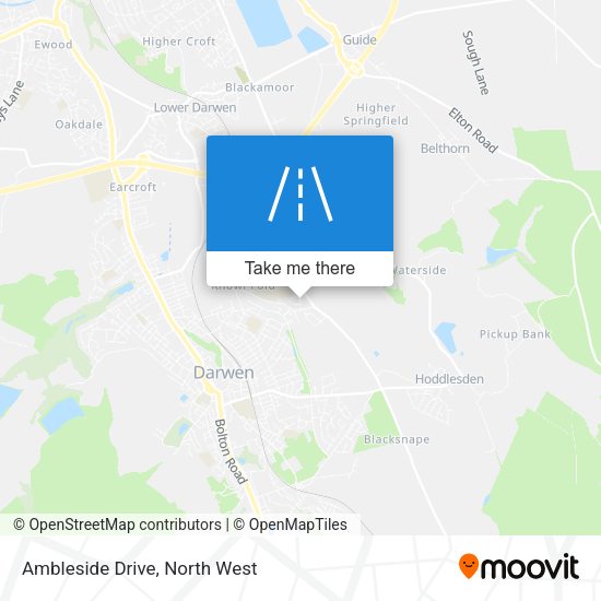 Ambleside Drive map