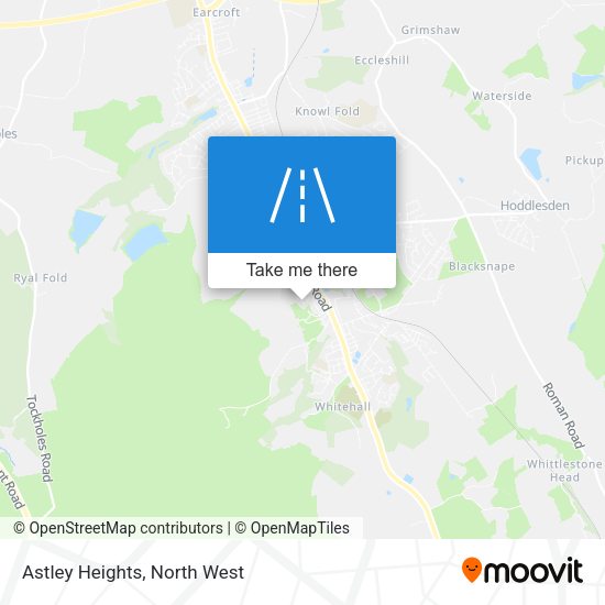 Astley Heights map