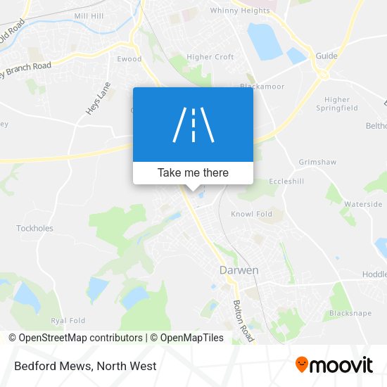 Bedford Mews map