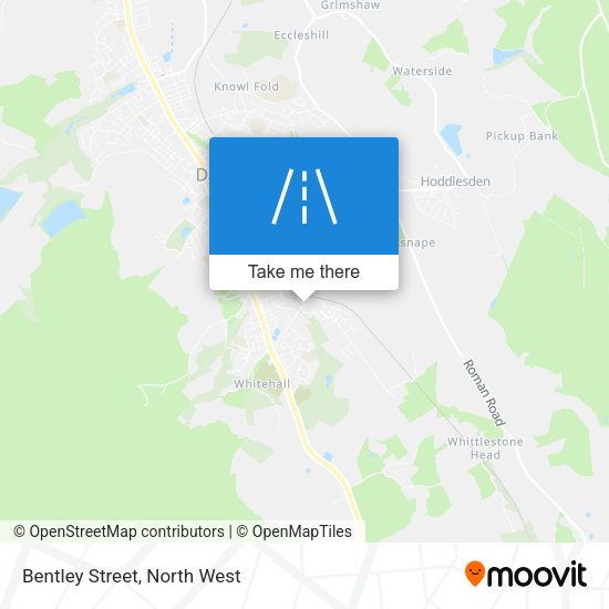 Bentley Street map