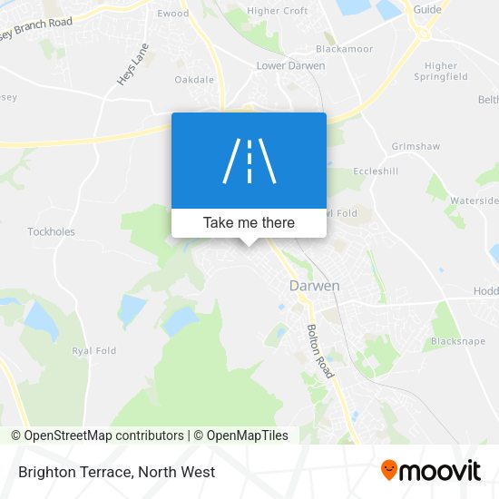 Brighton Terrace map
