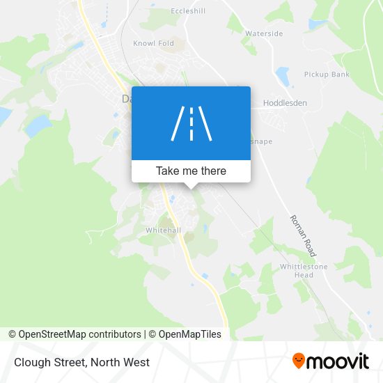 Clough Street map