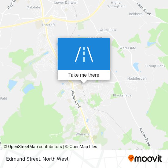 Edmund Street map