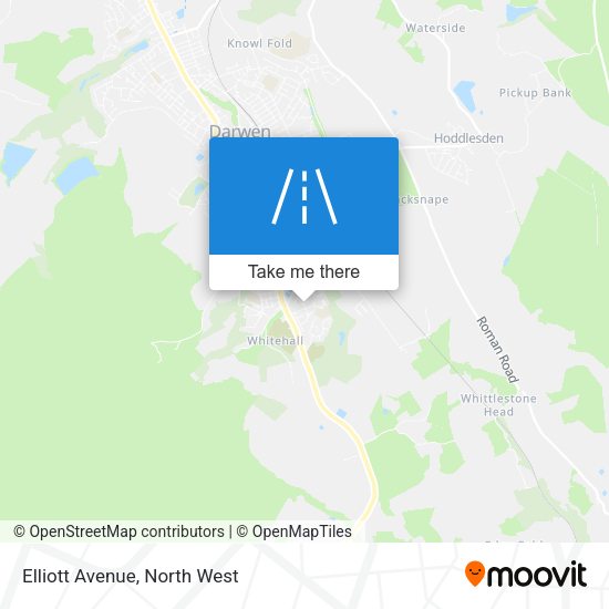 Elliott Avenue map