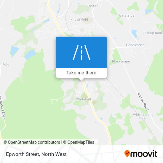 Epworth Street map