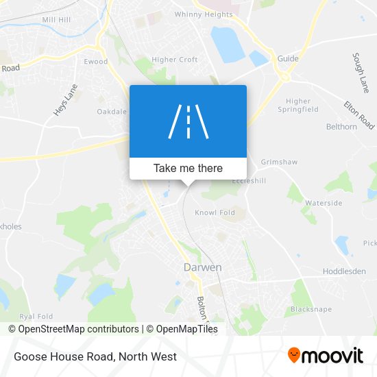 Goose House Road map