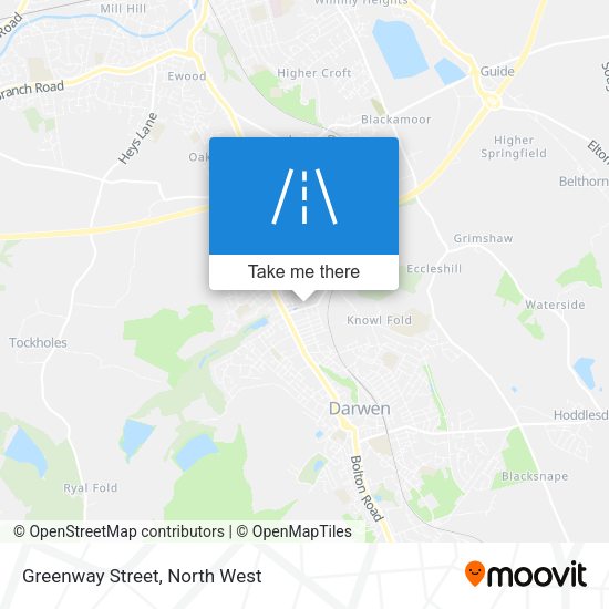 Greenway Street map