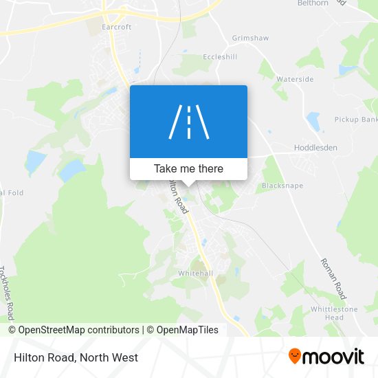 Hilton Road map