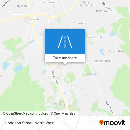Hodgson Street map