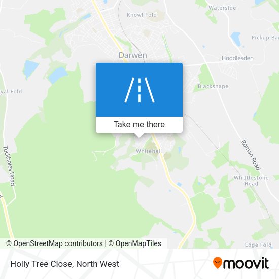 Holly Tree Close map