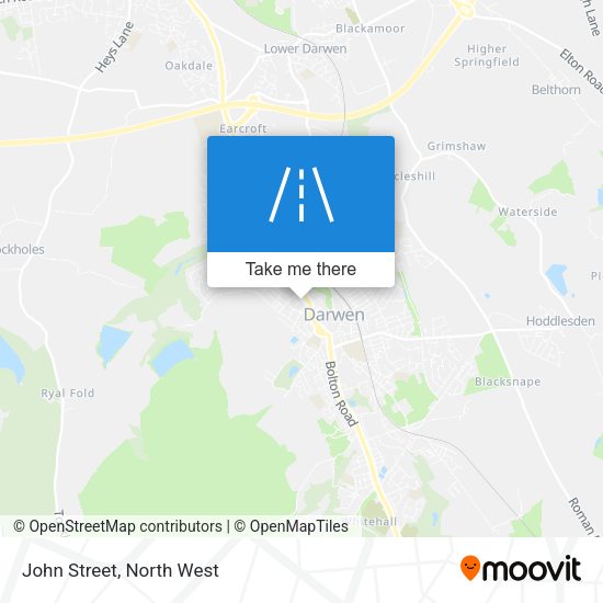 John Street map