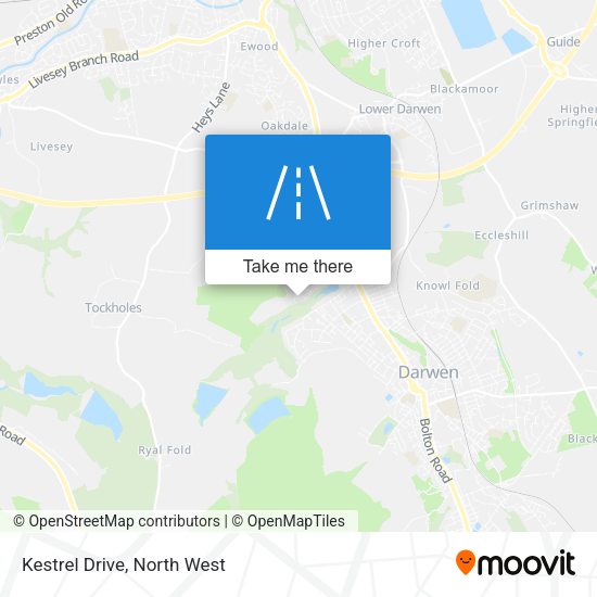 Kestrel Drive map