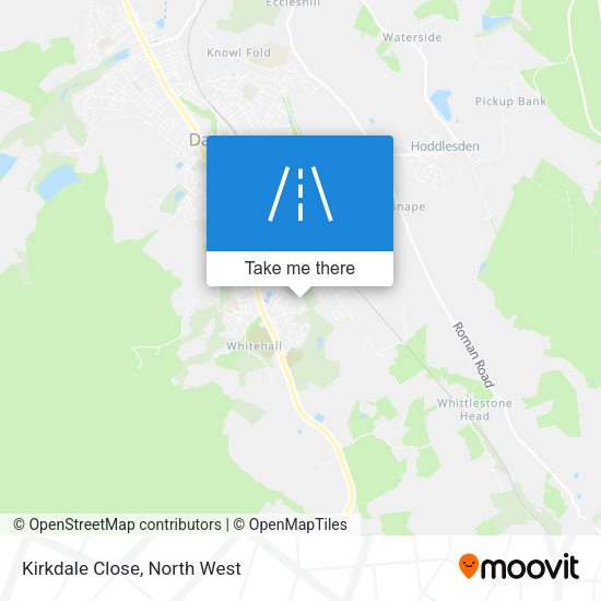 Kirkdale Close map
