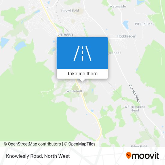 Knowlesly Road map