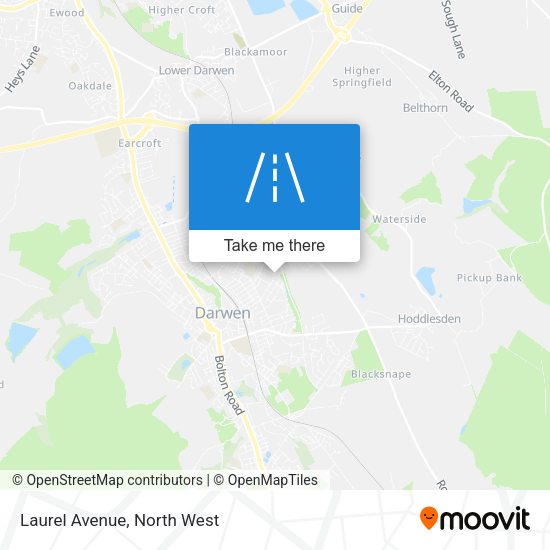 Laurel Avenue map
