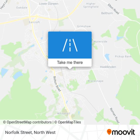 Norfolk Street map