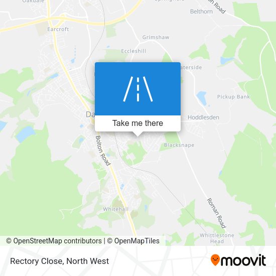 Rectory Close map
