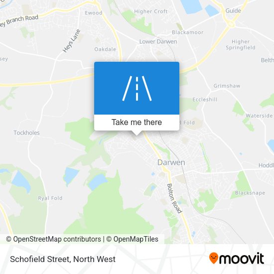 Schofield Street map