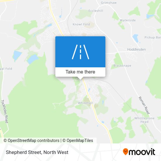 Shepherd Street map