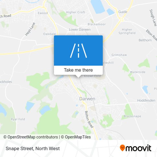 Snape Street map