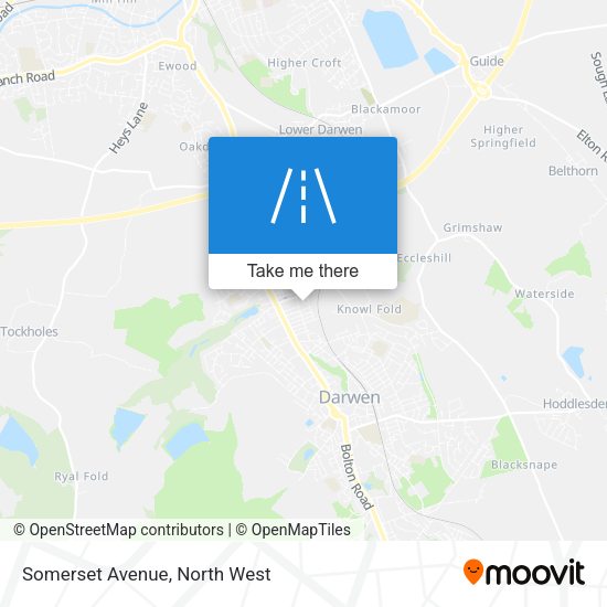 Somerset Avenue map