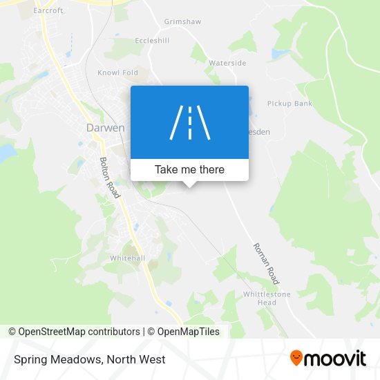 Spring Meadows map
