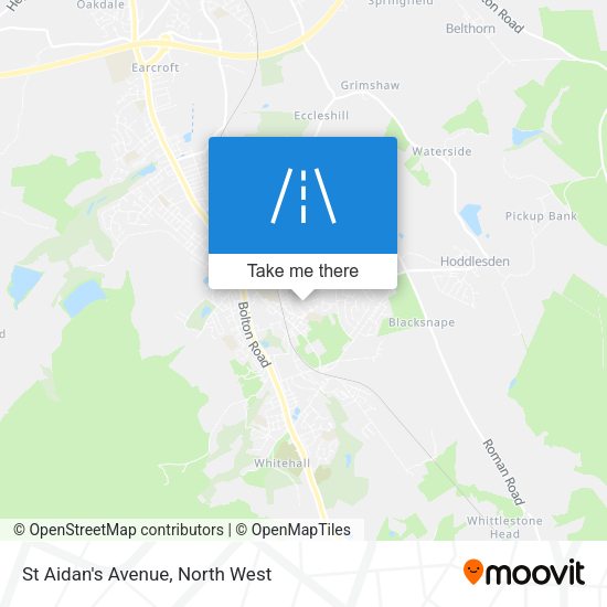 St Aidan's Avenue map
