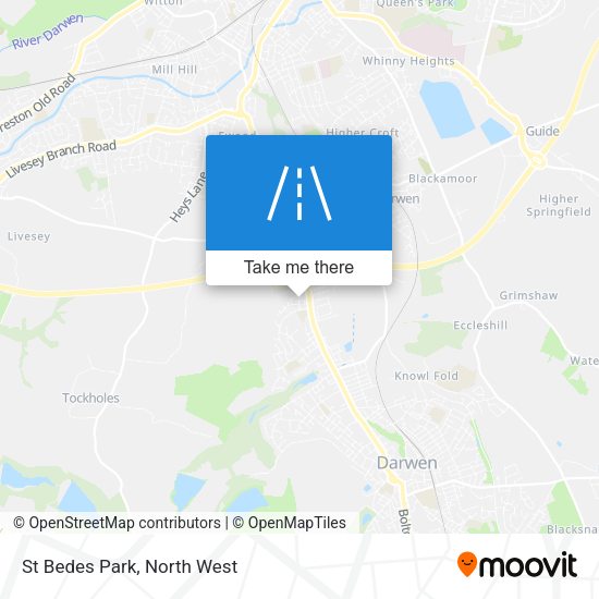 St Bedes Park map